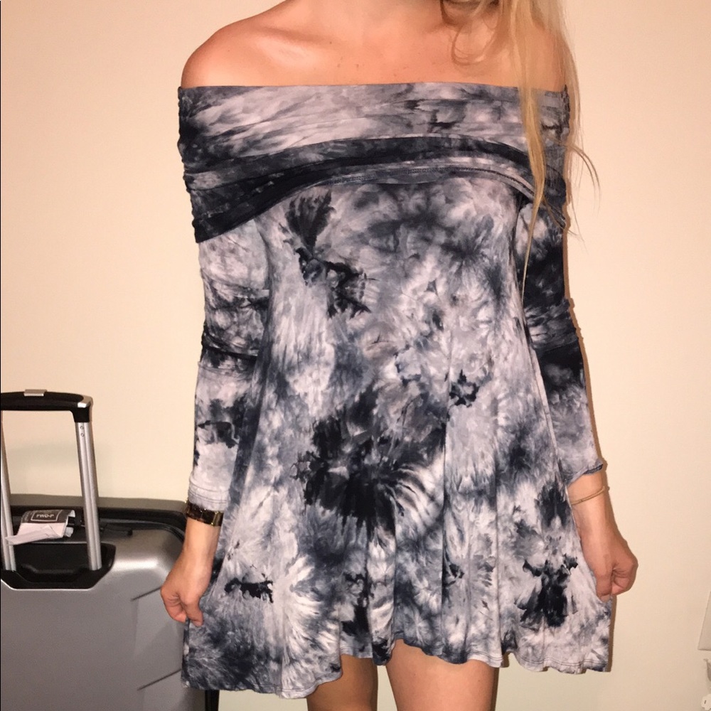 tie dye tunic dress